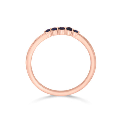 Azure Forever Gold Fashion Ring for Women