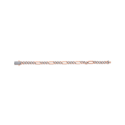 Regal Edge Diamond & Gold Men's Bracelet for Men