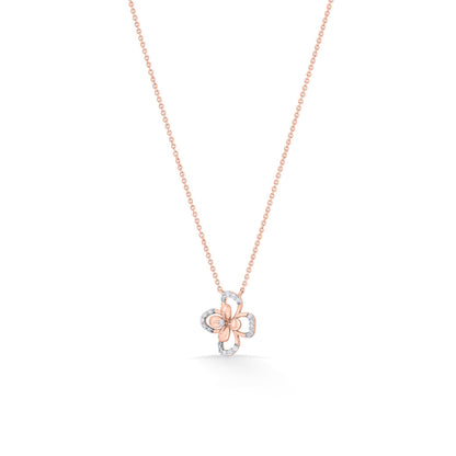 Aura Gleam Diamond & Gold Modern Necklace for Women