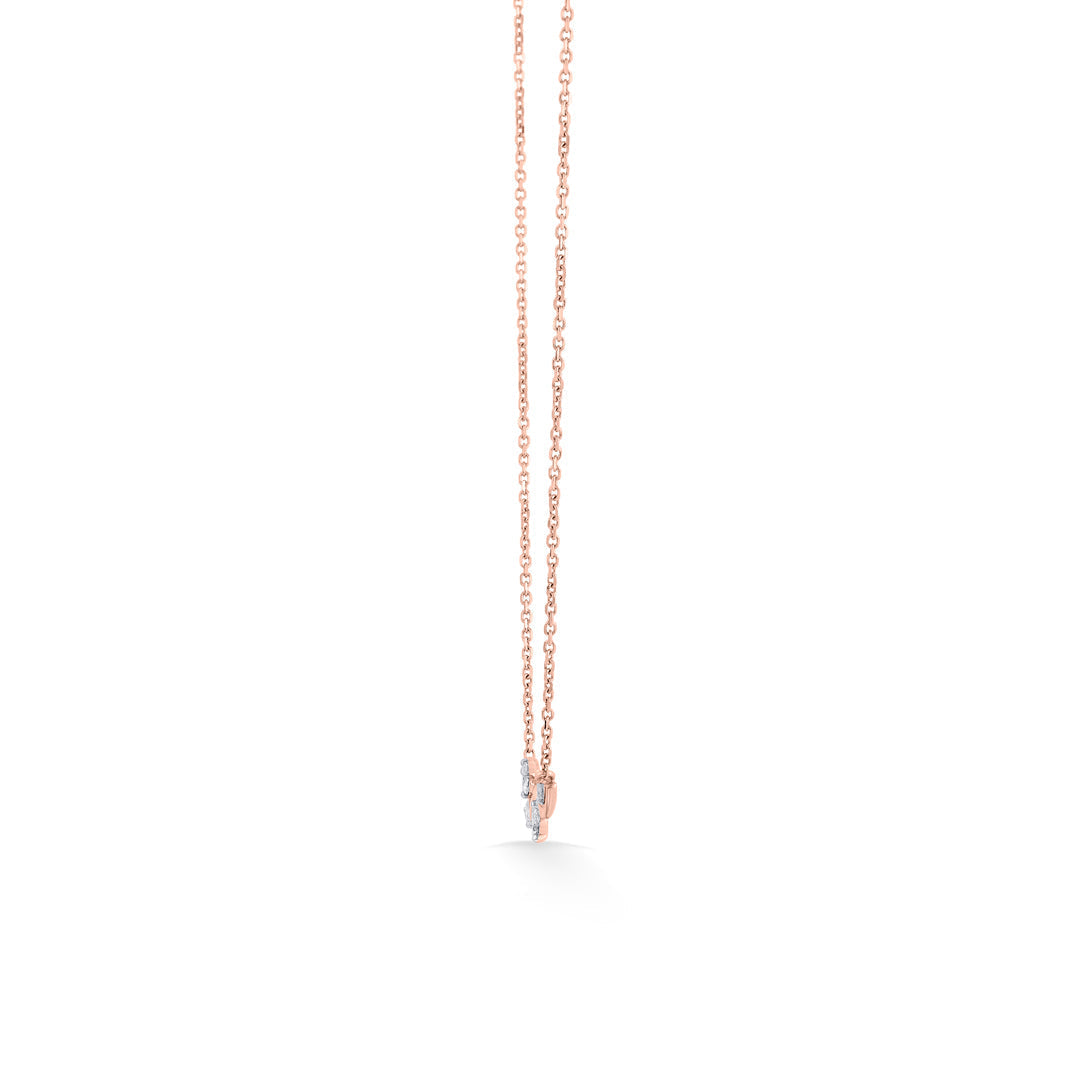 Luminous Line Diamond & Gold Modern Necklace for Women