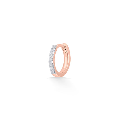 Shine Bar Diamond & Gold Nose Ring for Women