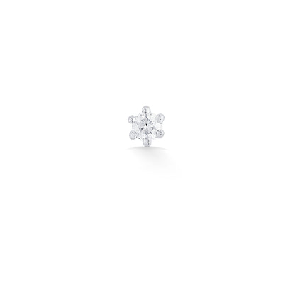 Prism Spark Diamond & Gold Nosepin for Women