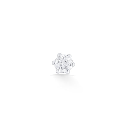 Pearl Glow Diamond & Gold Nosepin Screw for Women