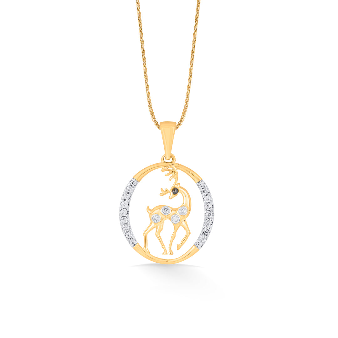 Grace Doe Diamond & Gold Modern Pendant for Women