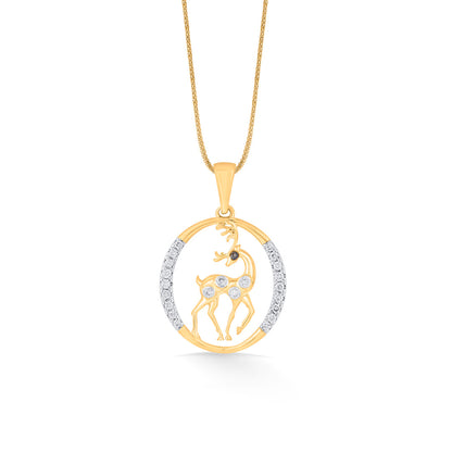 Grace Doe Diamond & Gold Modern Pendant for Women