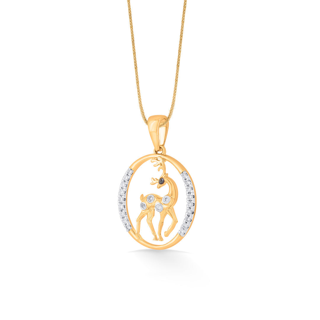 Grace Doe Diamond & Gold Modern Pendant for Women