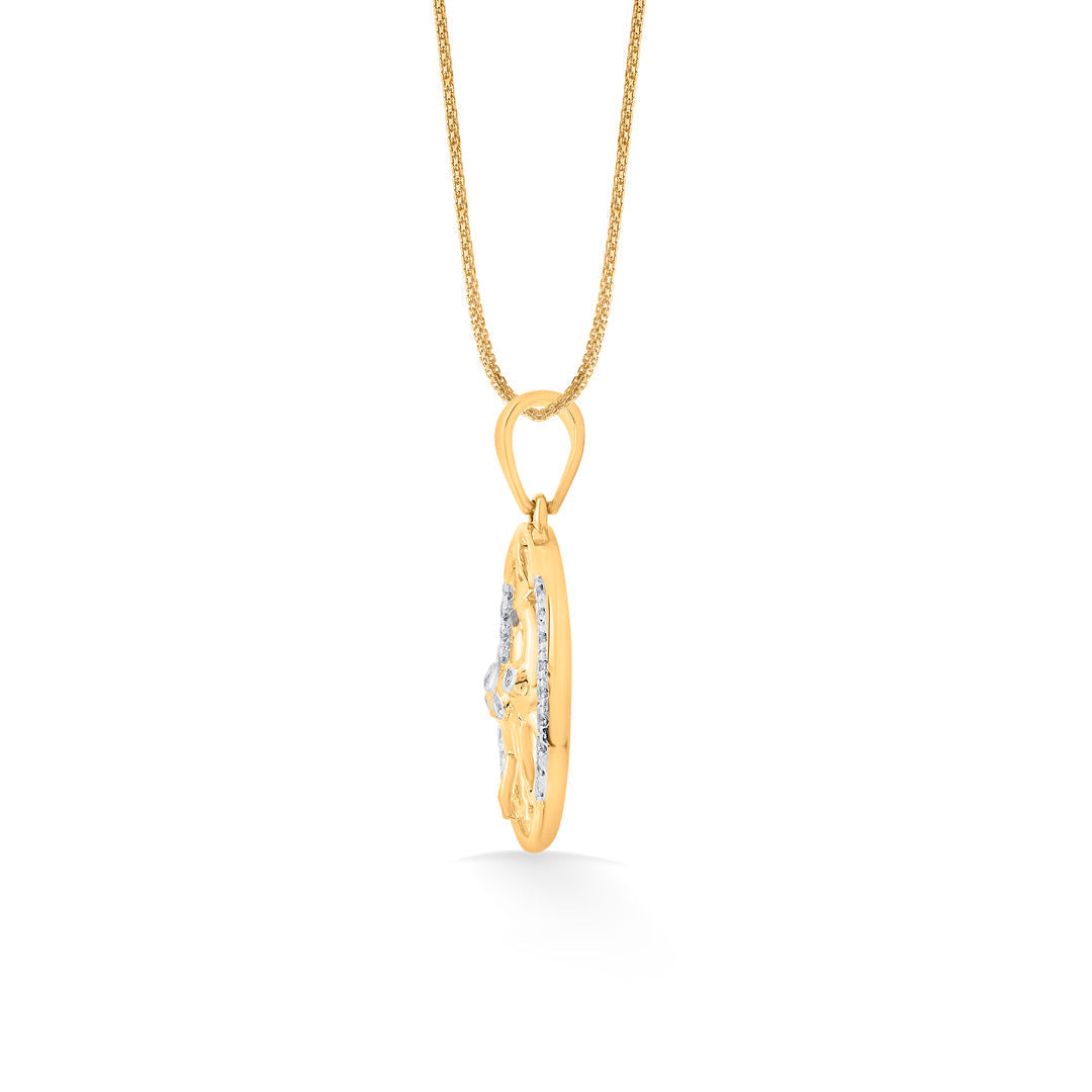 Grace Doe Diamond & Gold Modern Pendant for Women