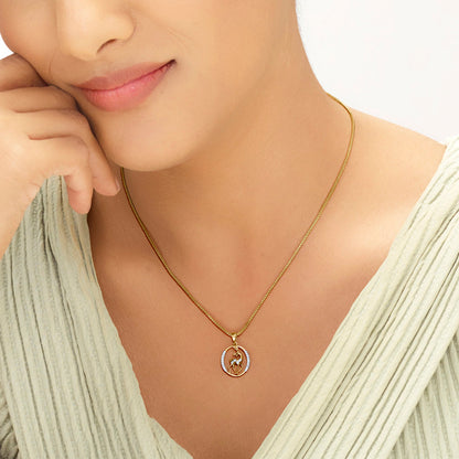 Grace Doe Diamond & Gold Modern Pendant for Women