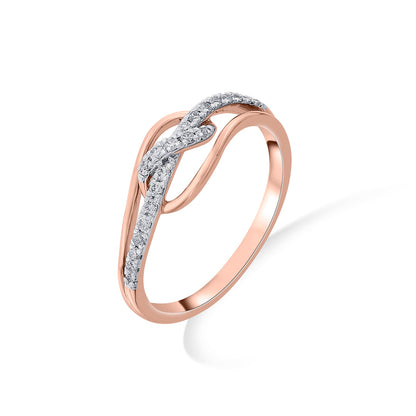 Ruea Swirl Diamond & Gold Fashion Ring for Women