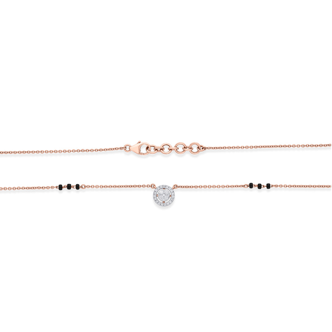 Sacred Weave Diamond & Gold Tanmaniya Mangalsutra for Women