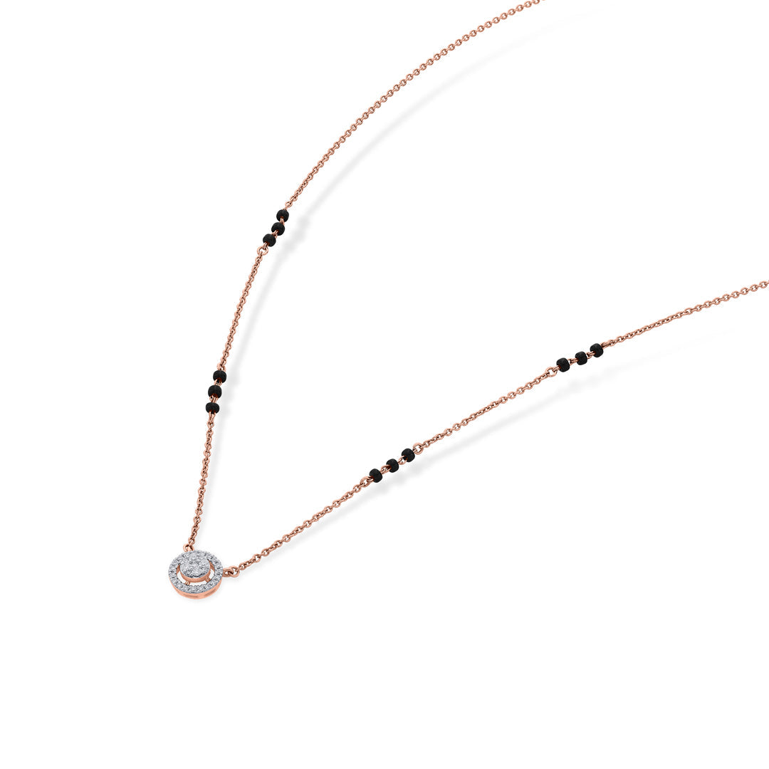 Sacred Weave Diamond & Gold Tanmaniya Mangalsutra for Women