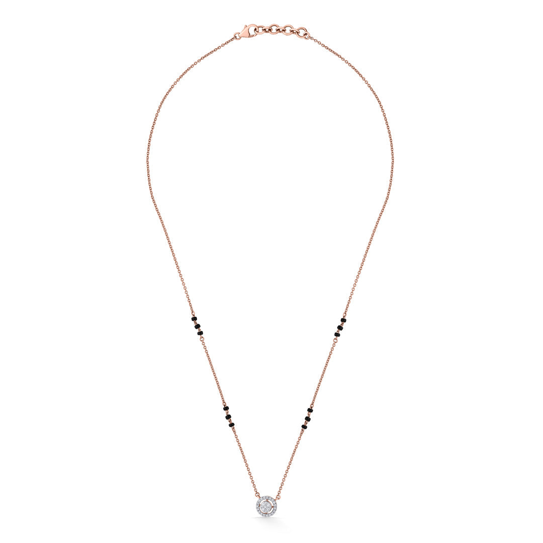 Sacred Weave Diamond & Gold Tanmaniya Mangalsutra for Women