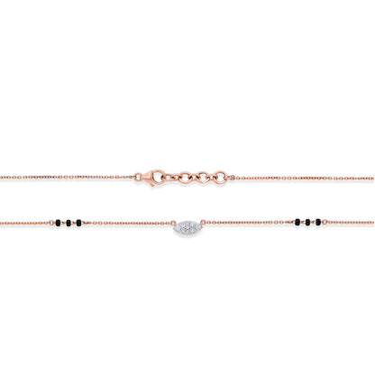 Serene Bond Diamond & Gold Tanmaniya Mangalsutra for Women