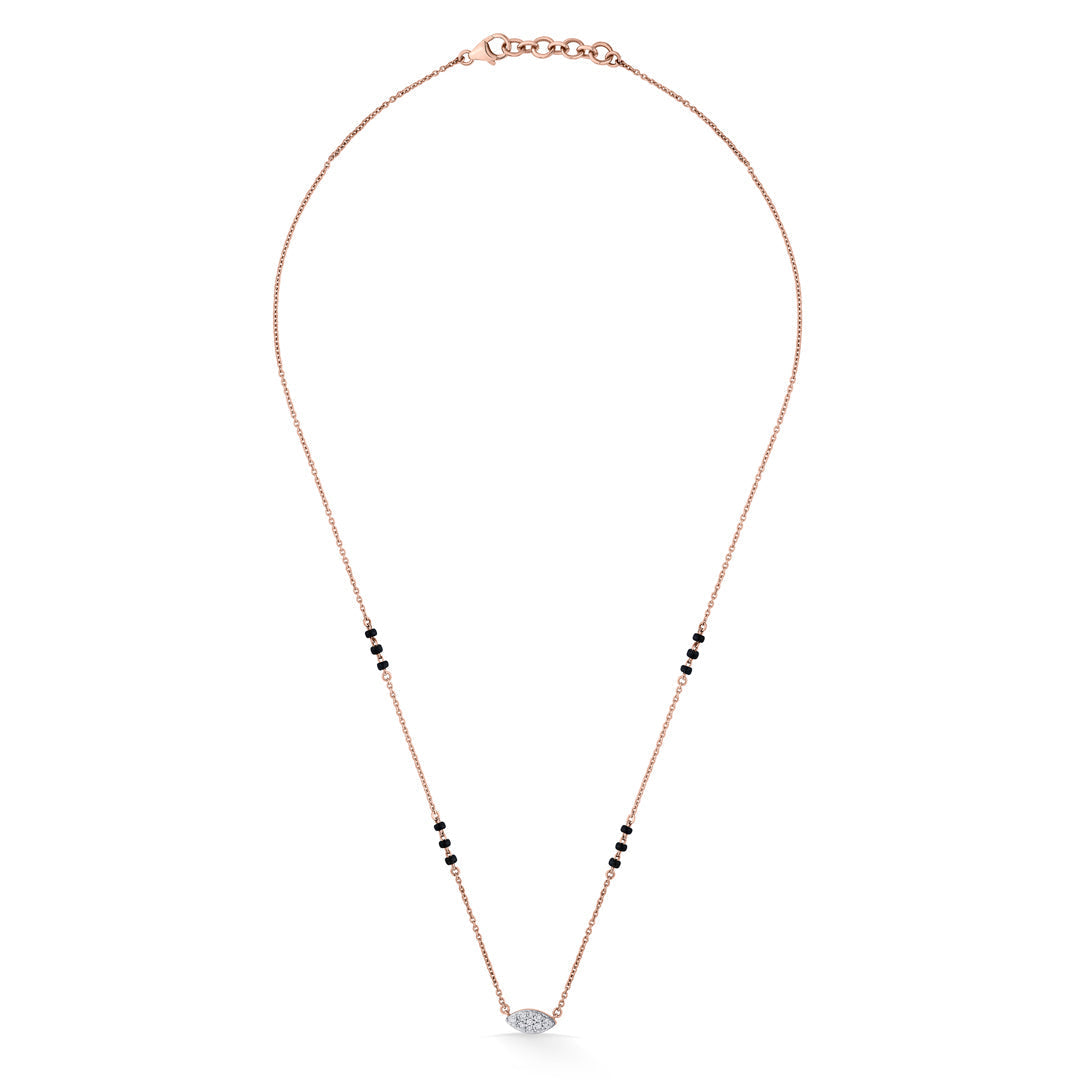 Serene Bond Diamond & Gold Tanmaniya Mangalsutra for Women