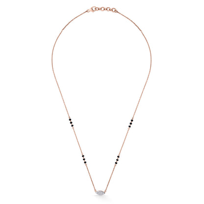 Serene Bond Diamond & Gold Tanmaniya Mangalsutra for Women