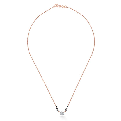 Forever Spark Diamond & Gold Tanmaniya Mangalsutra for Women