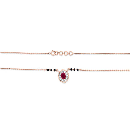 Lasting Promise Diamond & Gold Tanmaniya Mangalsutra for Women
