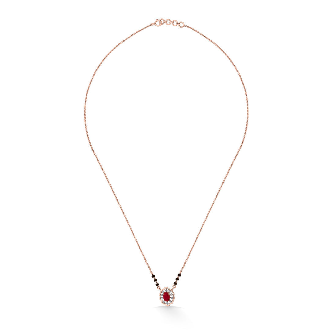Lasting Promise Diamond & Gold Tanmaniya Mangalsutra for Women