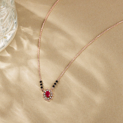 Lasting Promise Diamond & Gold Tanmaniya Mangalsutra for Women