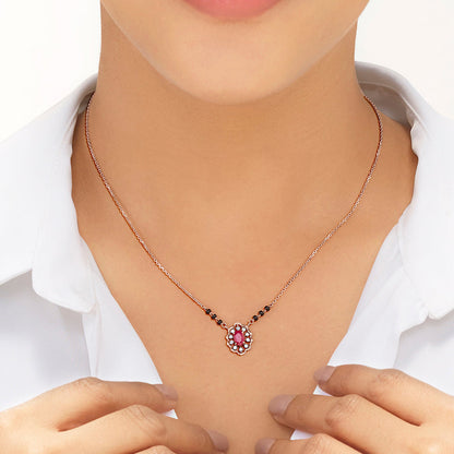 Lasting Promise Diamond & Gold Tanmaniya Mangalsutra for Women