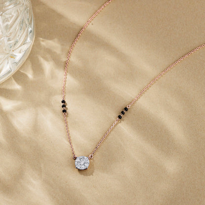 Brilliant Promise Diamond & Gold Tanmaniya Mangalsutra for Women