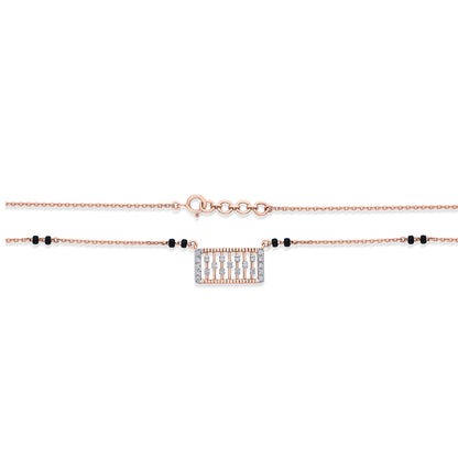 Enduring Promise Diamond & Gold Tanmaniya Mangalsutra for Women