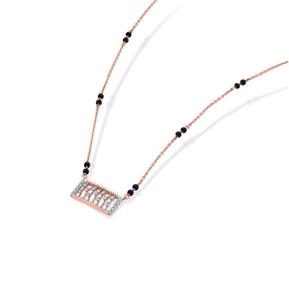 Enduring Promise Diamond & Gold Tanmaniya Mangalsutra for Women