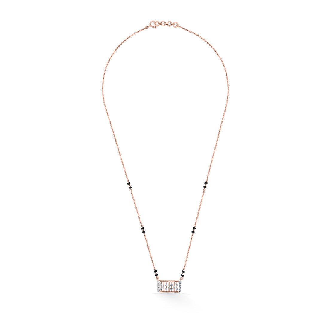 Enduring Promise Diamond & Gold Tanmaniya Mangalsutra for Women