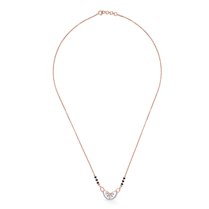 Infinite Promise Diamond & Gold Tanmaniya Mangalsutra for Women