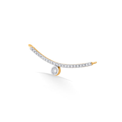 Infinite Affection Diamond & Gold Tanmaniya Mangalsutra for Women