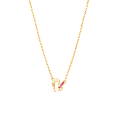 Forever Bond Gold Modern Necklace for Women