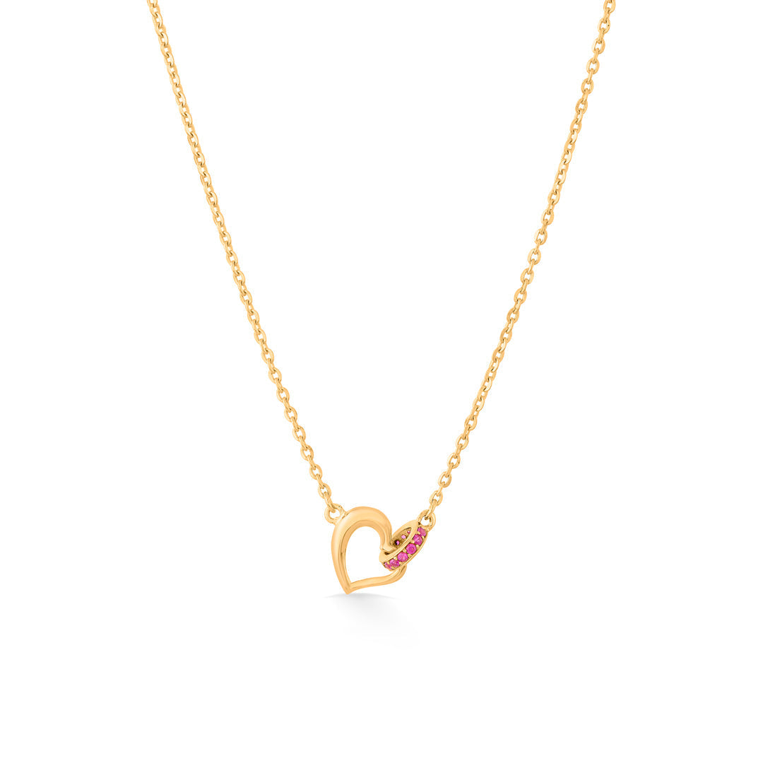 Forever Bond Gold Modern Necklace for Women