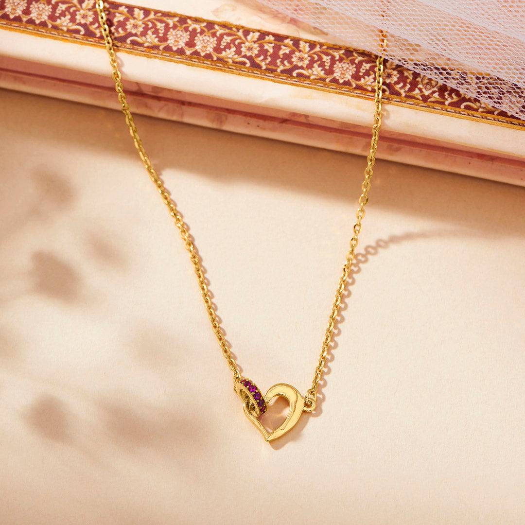 Forever Bond Gold Modern Necklace for Women