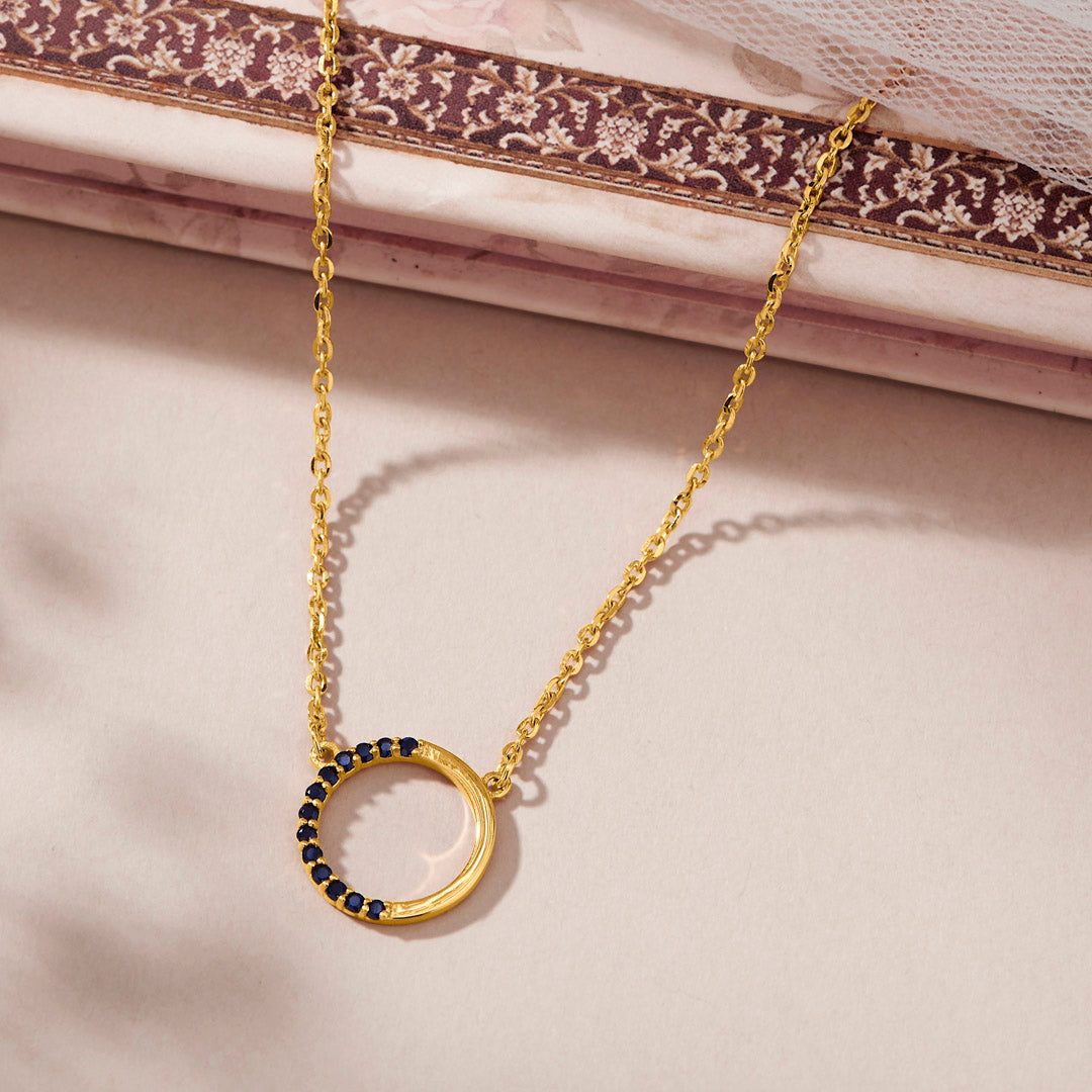 Nova Aura Gold Modern Necklace for Women