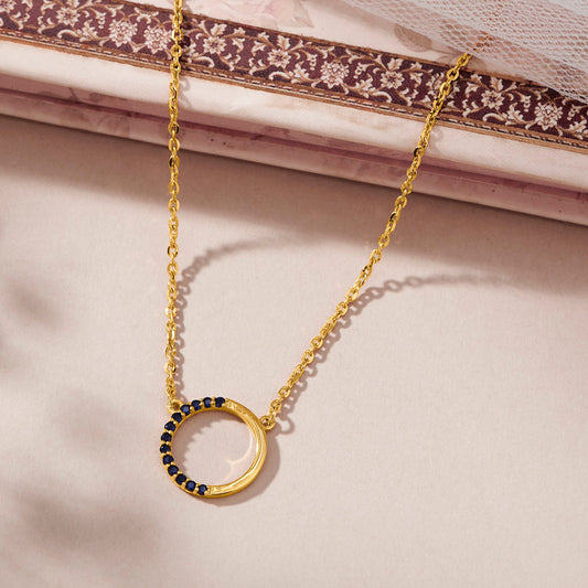 Nova Aura Gold Modern Necklace for Women