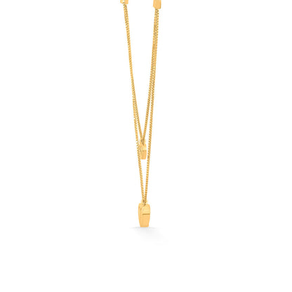 Pure Glow Gold Necklace Set for Women