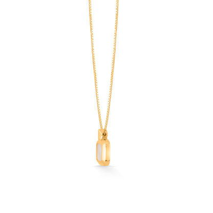 Soft Square Gold Necklace Set for Women