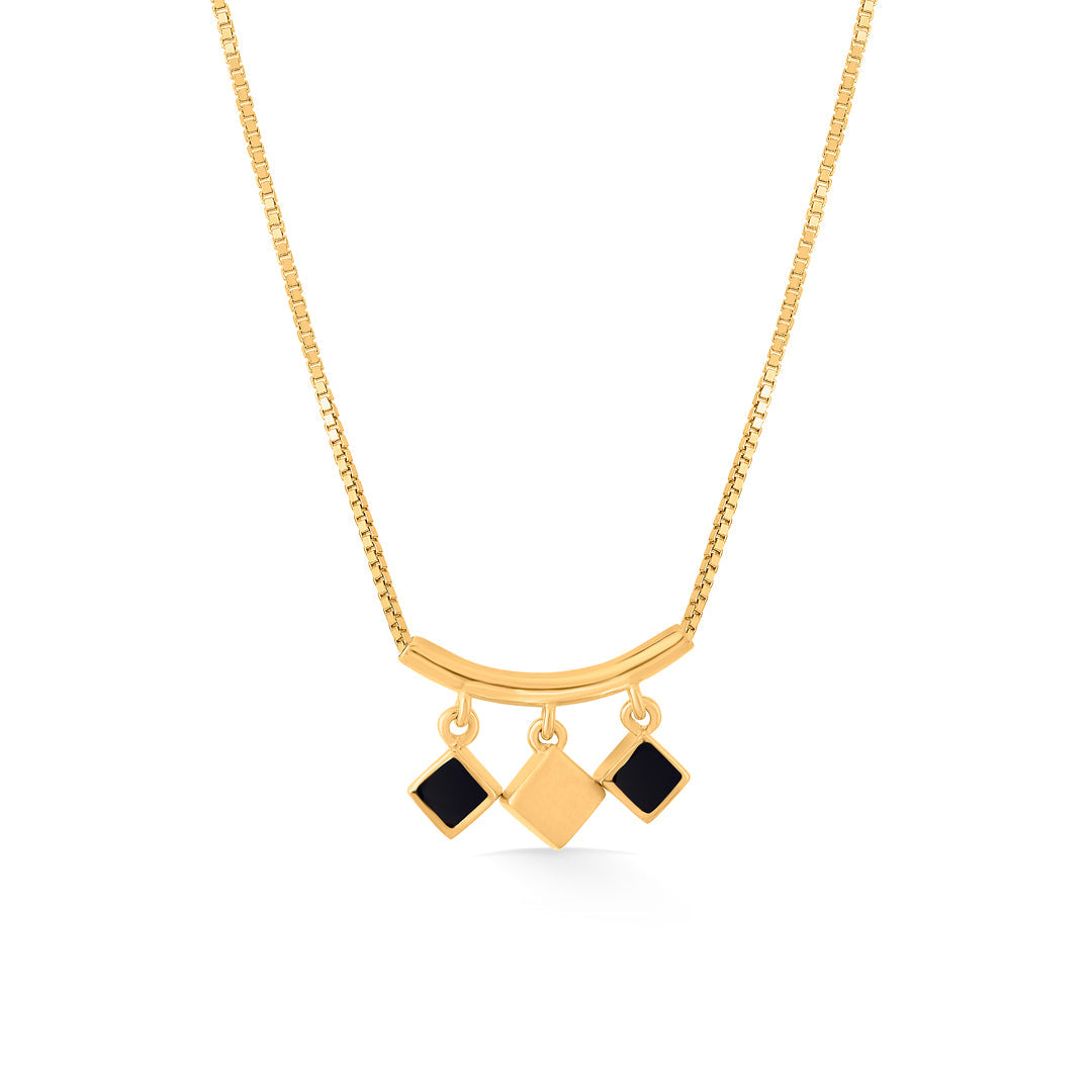 Signature Glow Gold Necklace Set for Women