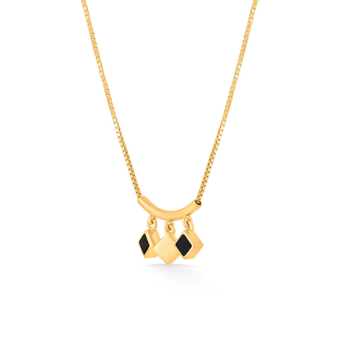 Signature Glow Gold Necklace Set for Women