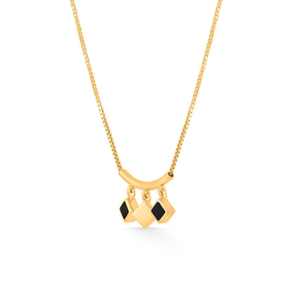 Signature Glow Gold Necklace Set for Women