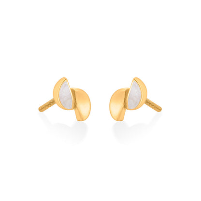 Open Halo Gold Necklace Set for Women