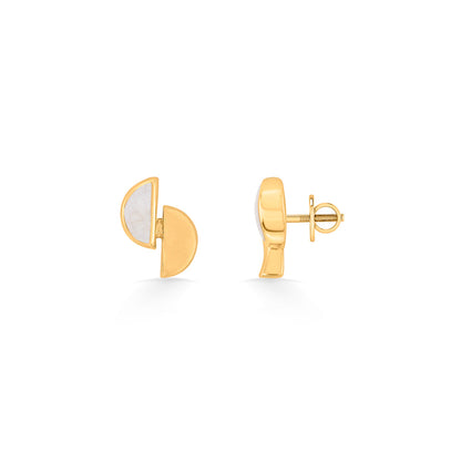 Open Halo Gold Necklace Set for Women