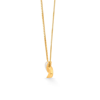 Open Halo Gold Necklace Set for Women