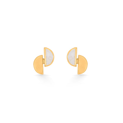 Open Halo Gold Necklace Set for Women