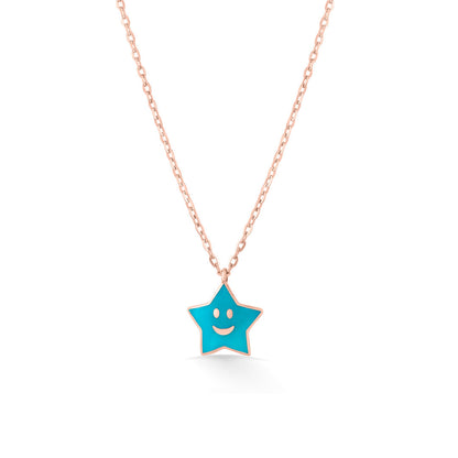 Star Shine Gold Necklace Set for Women