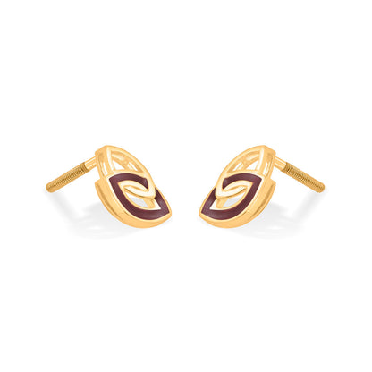 Lilac Weave Gold Necklace Set for Women