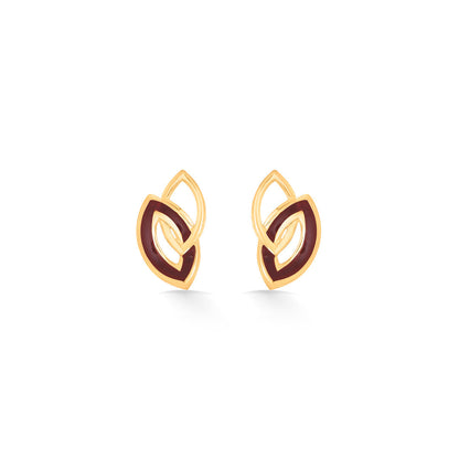 Lilac Weave Gold Necklace Set for Women
