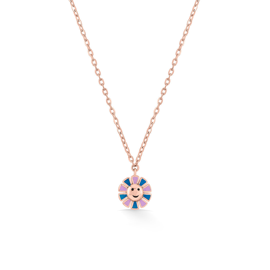 Bloom Smile Gold Necklace Set for Women