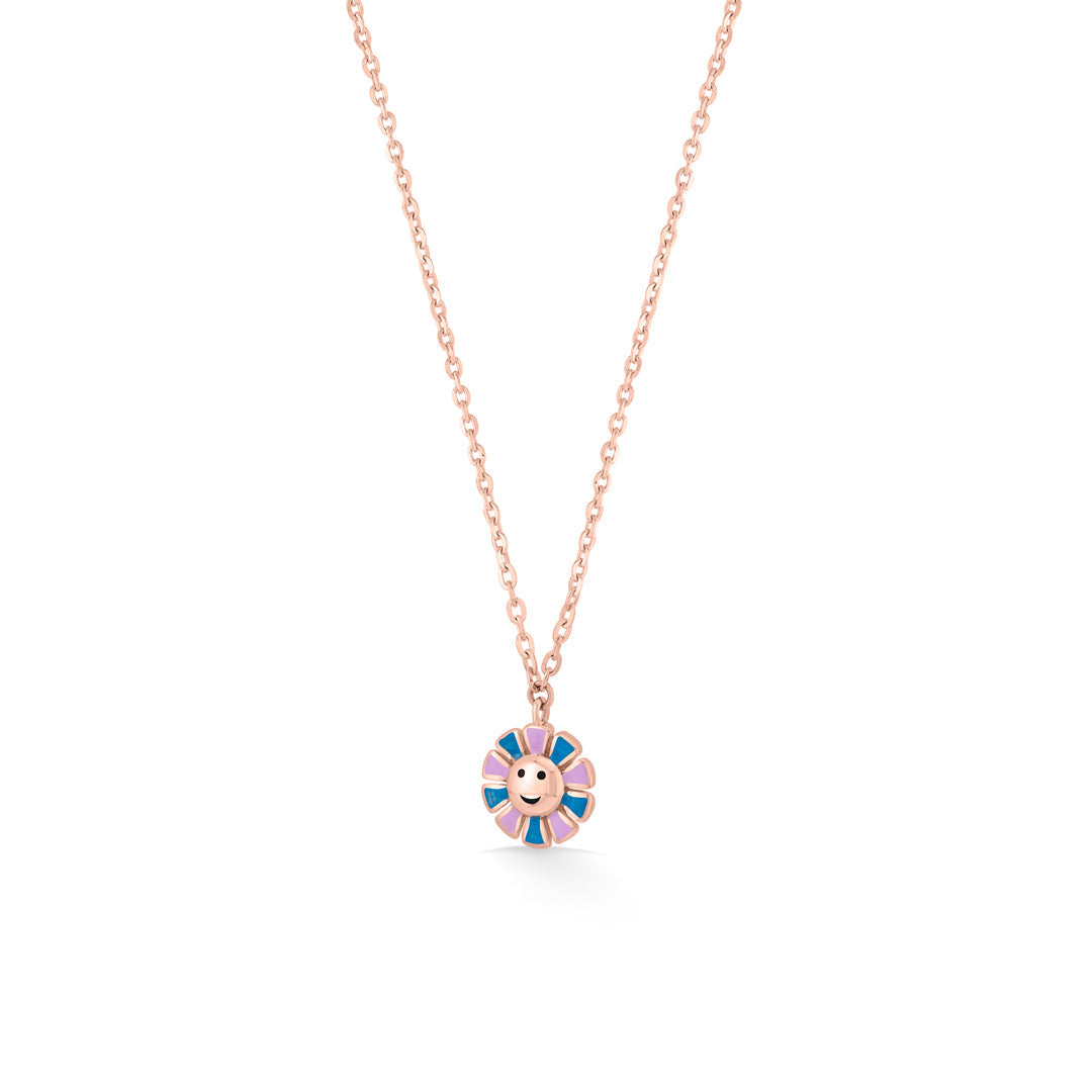 Bloom Smile Gold Necklace Set for Women