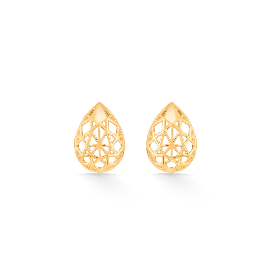 Intricate Glow Gold Necklace Set for Women